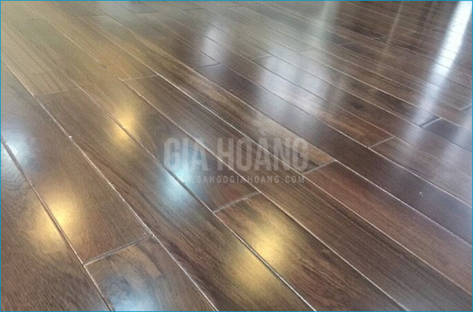 Công trình sàn gỗ Chiu Liu tự nhiên quận Tân Bình