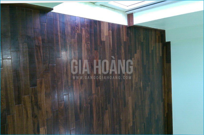 Công trình thực tế sàn gỗ Chiu Liu tự nhiên