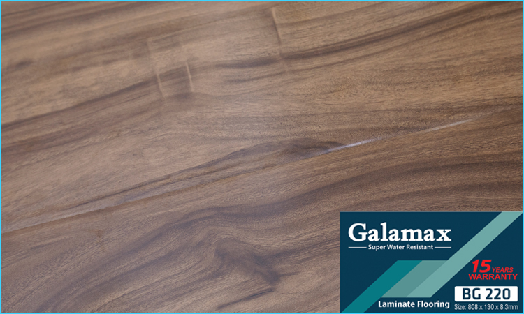 Sàn gỗ Galamax BG 220 - 8mm bề mặt