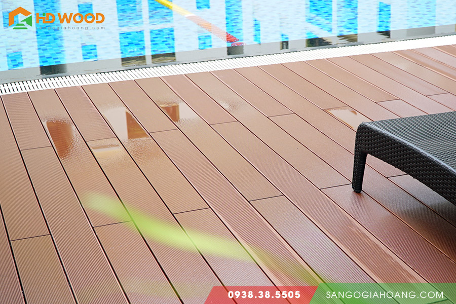 Sàn gỗ hồ bơi chuyên dụng HD WOOD