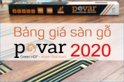 bang gia san go povar cap nhat 2020