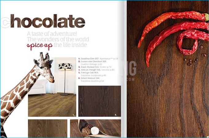 Sàn gỗ Balterio Chocolate - Sàn gỗ Bỉ phong cách phiêu lưu