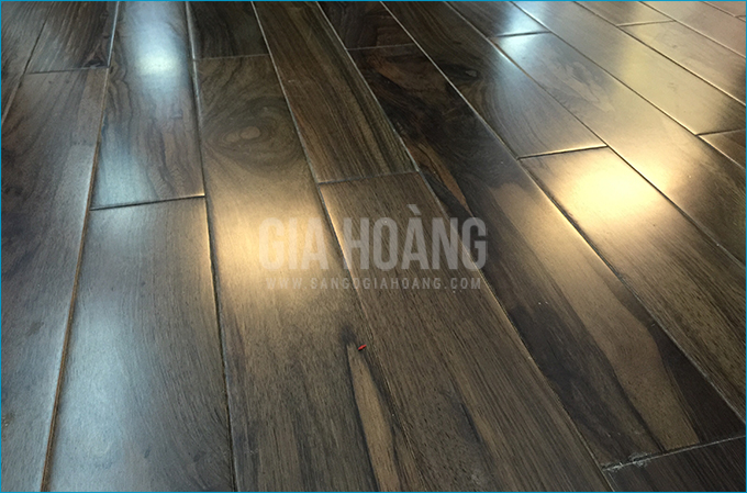 Công trình sàn gỗ Chiu Liu tự nhiên