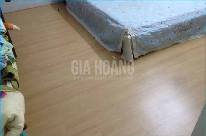Sàn gỗ Thaixin 10612 cho phòng ngủ 