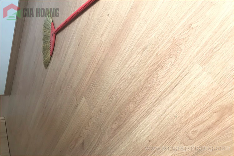 Công trình sàn gỗ Thaixin VF1066 cốt xanh tại căn hộ quận 5