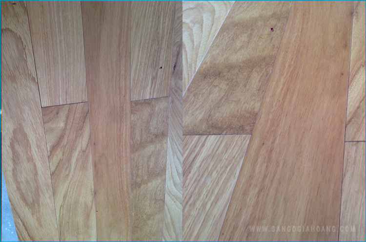 Kiểm định bề mặt sàn gỗ cho khách hàng tham khảo