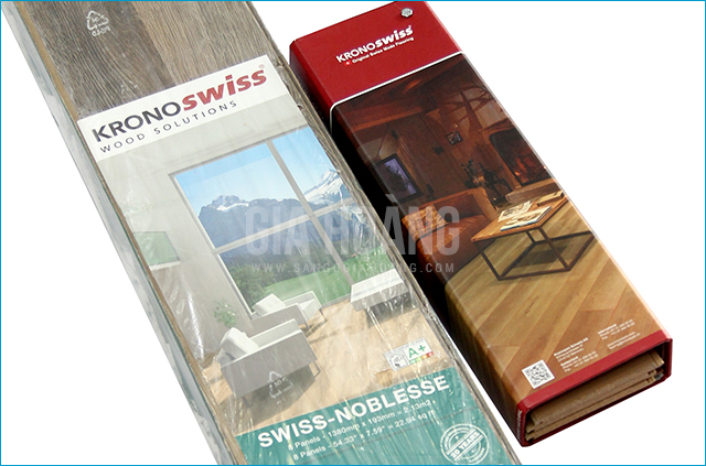 Sàn gỗ Thụy Sỹ chính hãng bảo hành trên  20 năm