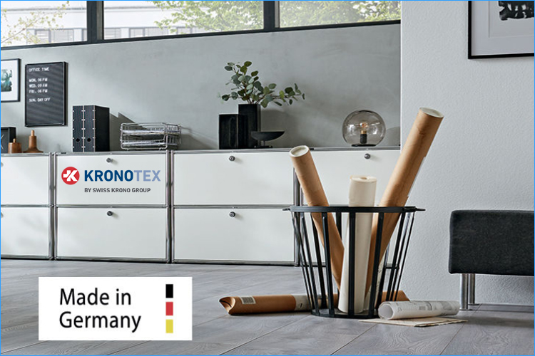 Sàn gỗ Kronotex - Sản phẩm của tập đoàn Krono Swiss