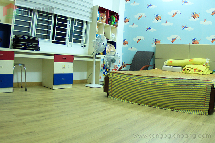 Lắp sàn gỗ tối ưu cho phòng ngủ