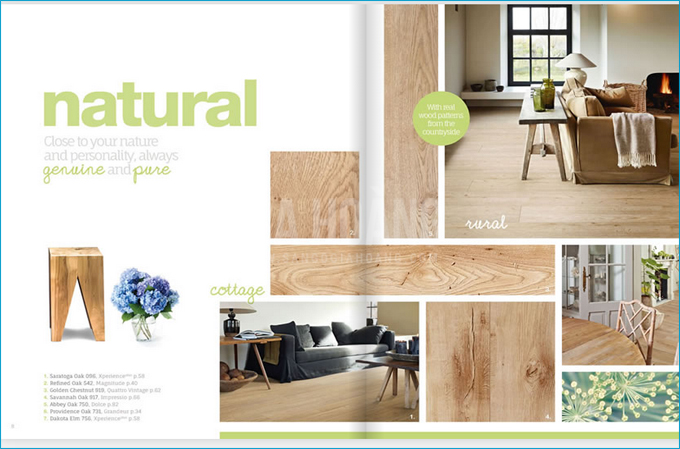 Sàn gỗ Bỉ phong cách thiên nhiên -Balterio Natural