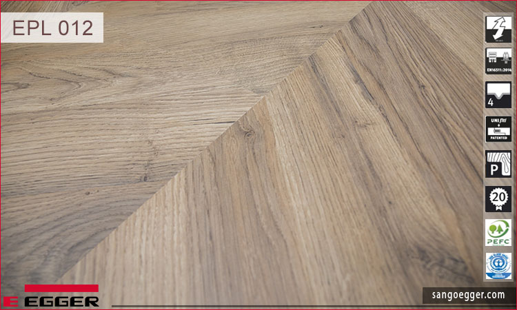 Mẫu sàn gỗ xương cá 3D EPL 012 - Egger Flooring