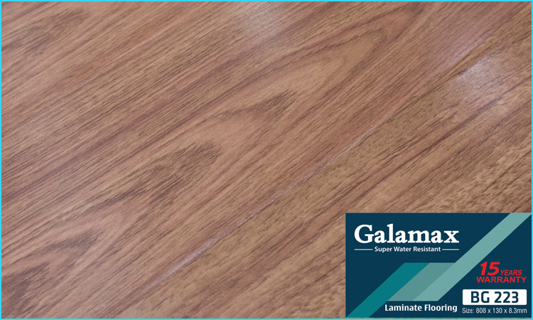 Sàn gỗ Galamax BG 223 bể mặt