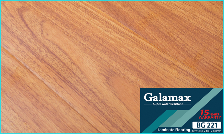 Sàn gỗ Galamax BG 221 -8mm - Bề mặt