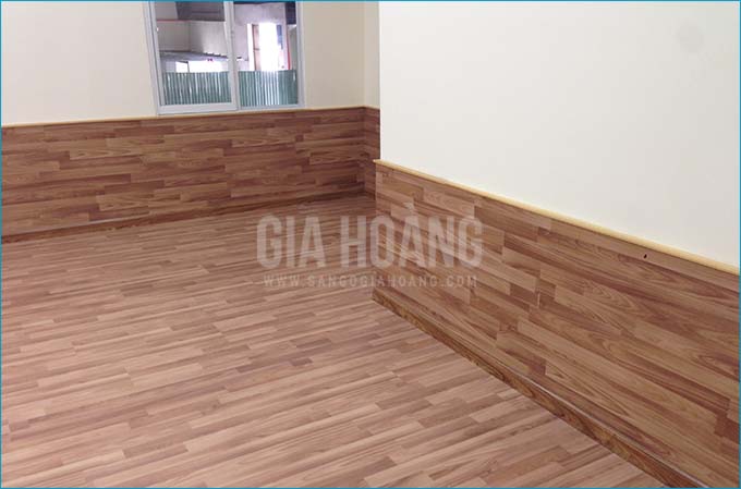 Sàn gỗ ốp tường giá rẻ - Malayfloor