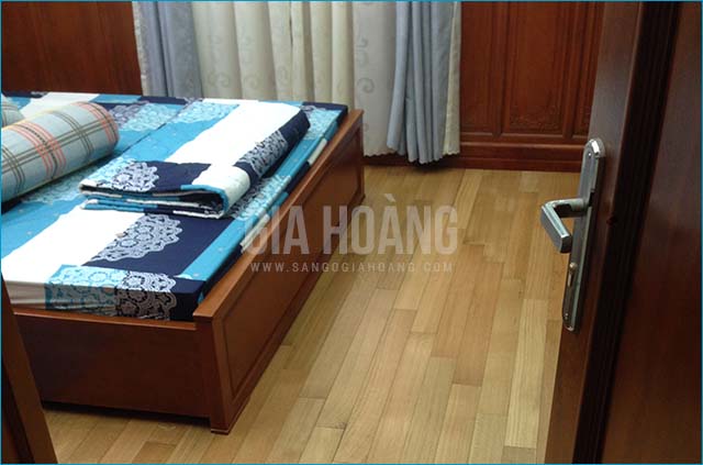 Sàn gỗ Sồi cho phòng ngủ