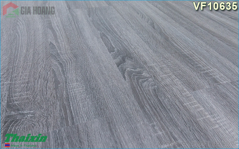 Sàn gỗ Thaixin cốt xanh 8mm - VF10835 Thực tế