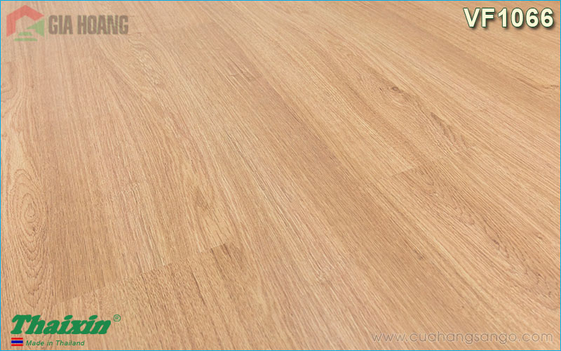 Sàn gỗ Thaixin cốt xanh 8mm - VF1066 - Thực tế