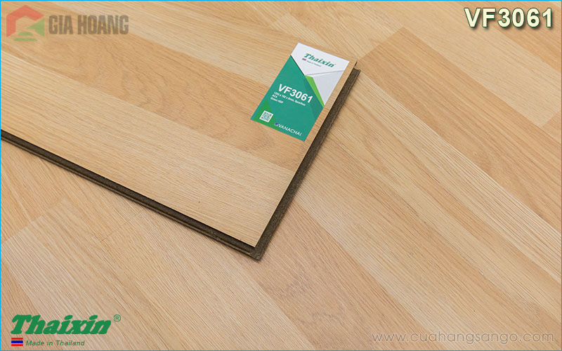 Mẫu sàn gỗ Thaixin cốt xanh VF3061