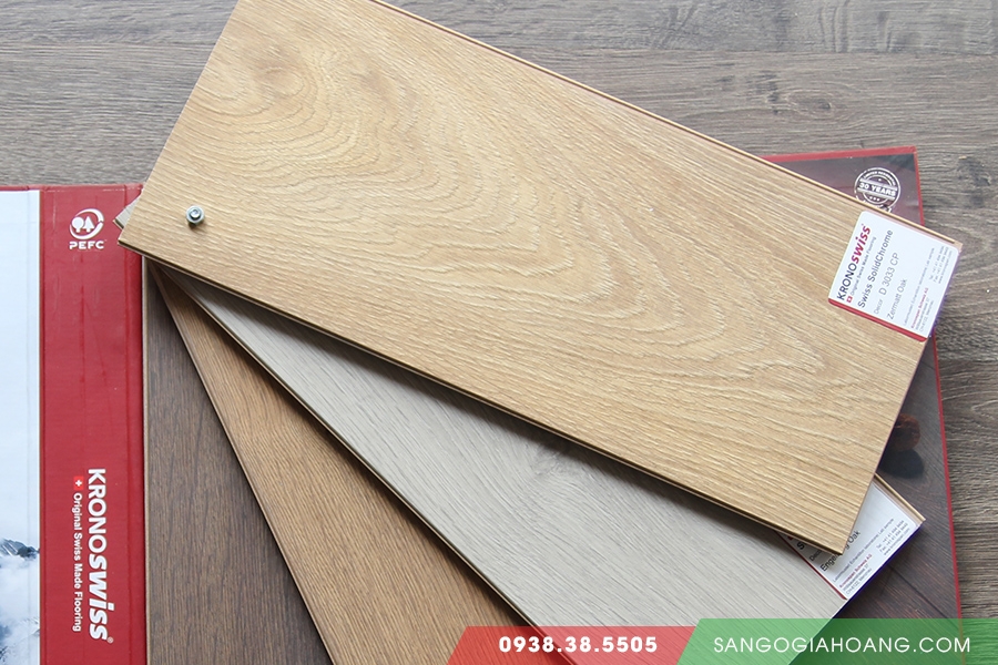 Sàn gỗ Thuỵ Sỹ Kronoswiss sàn gỗ cao cấp nhập khẩu Châu Âu