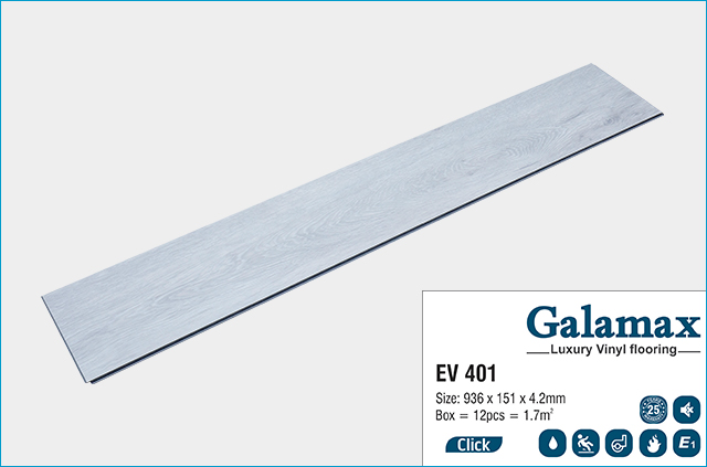 Sàn nhựa Galamax Luxury Vinyl 4.2 mm EV 401
