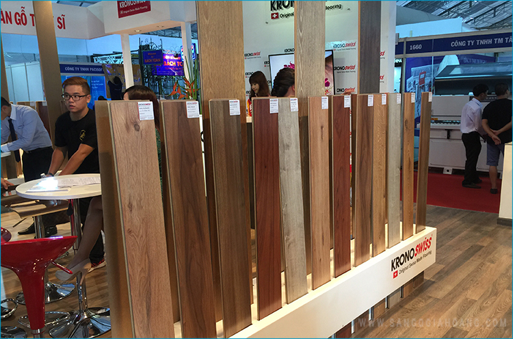 Triển lãm giới thiệu sàn gỗ Thụy Sĩ tại quận 7 - HCM